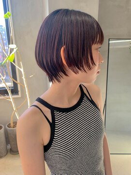 テトヘアー(teto hair) 前上がりショート、丸みショート、ワイドバング、前髪