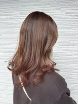 ビレール(B.r_l)&nbsp;ピンクベージュ×裾ピンク