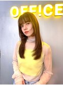 【OFFICE】face layer× wide bang（代々木公園　上原）