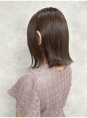 ブランジュ/切りっぱなしボブ/髪質改善/ブリーチなし