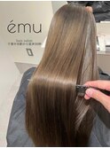 【長谷部限定】カット+ケアカラー+髪質改善ヘアエステ