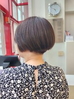 榮美容室 本店 ショートボブ 刈り上げボブ ハンサムショート
