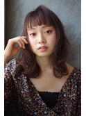 大人上品ミディアムレイヤー【10代20代30代40代】