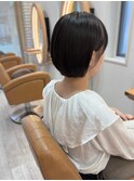 20代30代40代ミニボブ耳かけボブストレートボブ