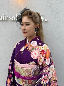 エス(es.) 着物ヘアセット