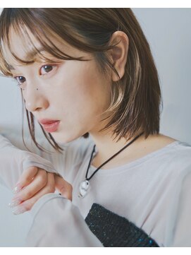 アイノウ(I know) ボブとインナーカラー*