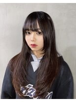 アマトウキョウ アユンチェ(AMA TOKYO×AYUNCHE)&nbsp;黒髪ロングレイヤー