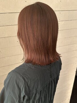 ルノン シェリー(LUNON cheliy) 肩下外ハネボブ/髪質改善/ツヤカラー/暖色カラー