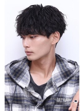 リップスヘアー 千葉(LIPPS hair) 波巻き　ツイストスパイラル　ミックスパーマ　刈り上げマッシュ