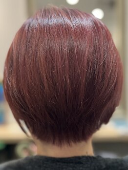 ラぺ(La･Paix)の写真/艶と透明感のある発色が人気☆髪に優しい薬剤を使用。髪のお悩みを解決しながら美スタイルに。
