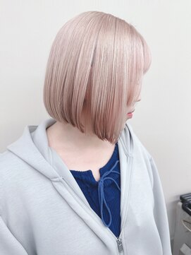 モリオ(morio) *ハイトーン姫カット前下がりボブ耳かけボブミニボブ30代40代2