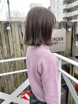 ミント(mint)&nbsp;柔らかさ、透明感を！オリーブグレージュ！