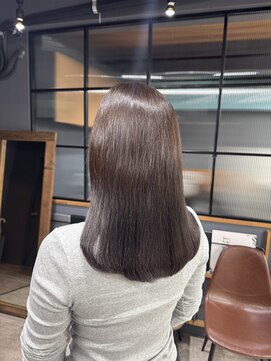 ロフティー 清澄白河(LOFTY) シンプルなのに洗練された透明感カラー/髪質改善トリートメント