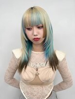 ヌル 表参道本店(Null)&nbsp;セクションカラー/デザインカラー/ルーツカラー/表参道/原宿