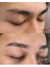 【NEW最新】眉毛Wax+眉毛パーマ+メンズカット ￥13,200→ 9,900