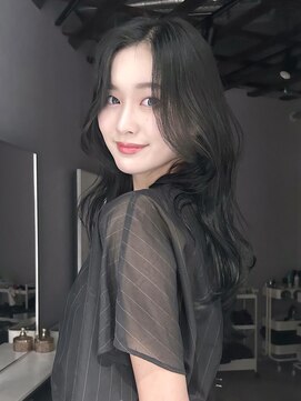 リアン バイ キートス(Lien by kiitos) セピアグレージュ×レイヤーカット