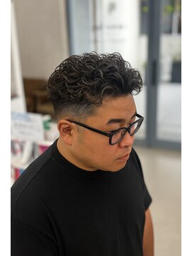 ヌードルバイコア(noodle by CoRe.gn) 極道風タイトパーマ