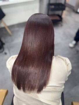 髪質改善で作る美髪ストレート/新宿/美髪矯正/艶髪