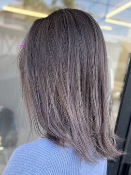 アイスプロドバイブルーム 木更津店(ice prod by bloom) 着物ヘア/ダークアッシュ/ミディアムレイヤーカット/木更津