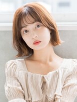 ルアナ ヘア アンド トリートメント(Luana) 【Luana難波】抜け感ベージュカラー×外ハネボブ