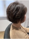ショートボブにパーマでふわふわボブ　archive垂水