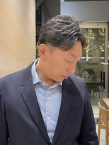 ヒアカアヴェダ 東京ガーデンテラス店(Heaka AVEDA) ツーブロック・コテ巻きパーマ