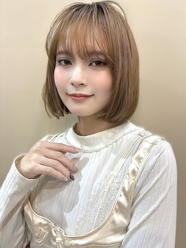 シエルバイアフロート(ciel by afloat) >>ボブで可愛らしいスタイルに