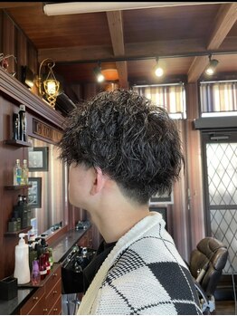 エムズ フォー メン(M'Z for men)の写真/メンズ専門で相談しやすい◎ウェーブソフトツイストパーマで艶感アップ！癒やしのグルーミングコースも☆