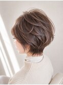 【UHair】大人のリラックスウェーブショート