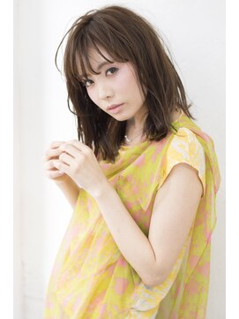 ヘアーアンドメイク シーク 吉祥寺(HAIR&MAKE SeeK) 透け感×ウェットセミディ