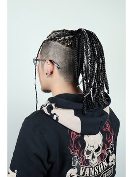 クリップ ジョイント ゴッド(CLIP JOINT GOD) ツーブロックブレイズスタイル