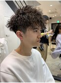 クルクルメンズパーマ