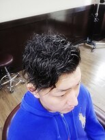 プラス(PLUS)&nbsp;かき上げメンズパーマ