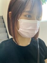 ルー(loup)&nbsp;インナーカラー/イヤリングカラー/ホワイトピンク/ダブルカラー