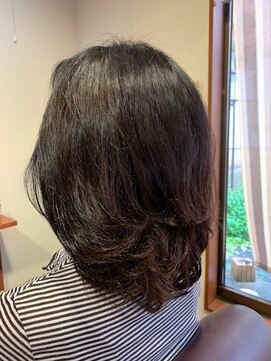 美容室 木の葉 香草カラー