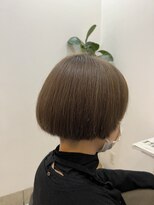 オトロ 自由が丘奥沢(Otro) 前髪/マチルダボブ/ピンクベージュ/インナーグレージュ/自由が丘