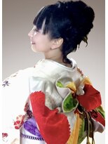 ヘアードクターフェリス(hairDr. feli'z)&nbsp;夜会巻きアレンジ