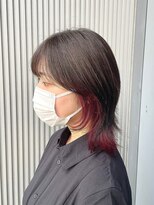 リベラ(LIBERA)&nbsp;《TARO》 セクションカラー　ショートウルフ