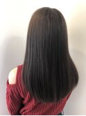 アッシュグレージュヘア