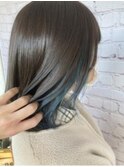 イヤリング☆ブルー
