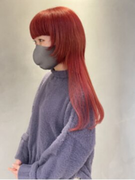 オレロ 国立(olelo) 大人ガーリー/似合わせカット/リバースセンターパート/国立