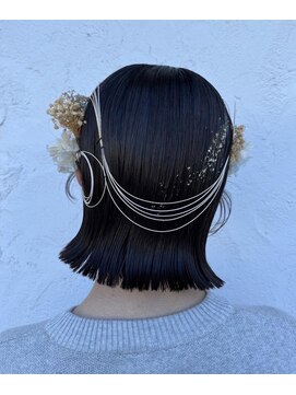 アルピナ 前橋店(alpina) 卒業式ボブアレンジ