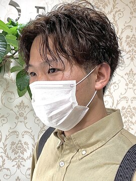 リスタバイネオリーブ 浅草(Re:sta by neolive) ソフトツイスパツイストスパイラル縦落ちツイスパメンズパーマ