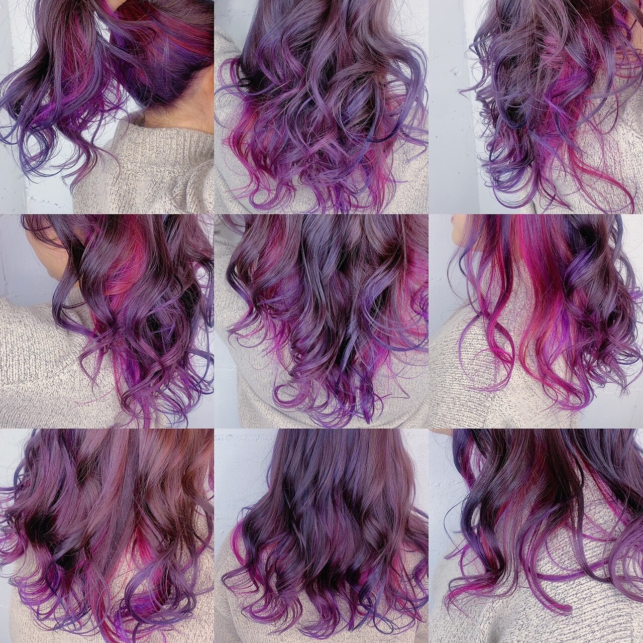 ☆ピンクパープル×ユニコーンカラー☆：L181722483｜キジ(KIJI)のヘア