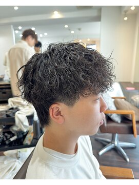 ブライト(BRIGHT) マッシュ　ツイストスパイラルパーマ