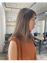 リベルテ 岡崎店(Liberte) ダブルカラー♪サンドベージュ