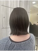 透明感カラー オリーブベージュ 赤味消し オレンジ味消し