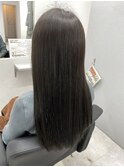 暗髪☆ダークグレージュカラー