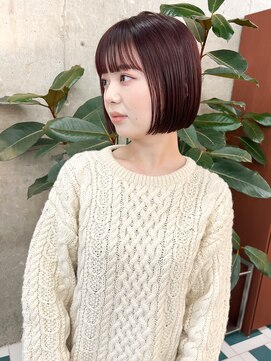 ノエ(noe) ミニボブ×透明感カラーMK-5