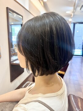 ヘアー グリーン(hair green) 30代40代50代前下がり